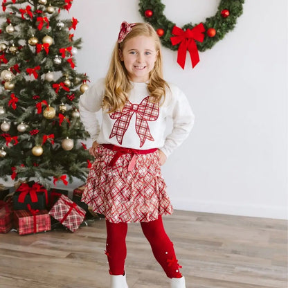 Christmas Bow Sweatshirt