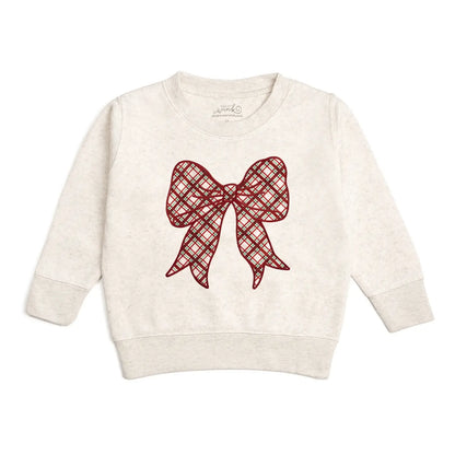 Christmas Bow Sweatshirt